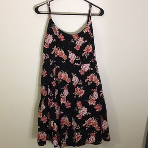 Black floral Forever 21 Dress